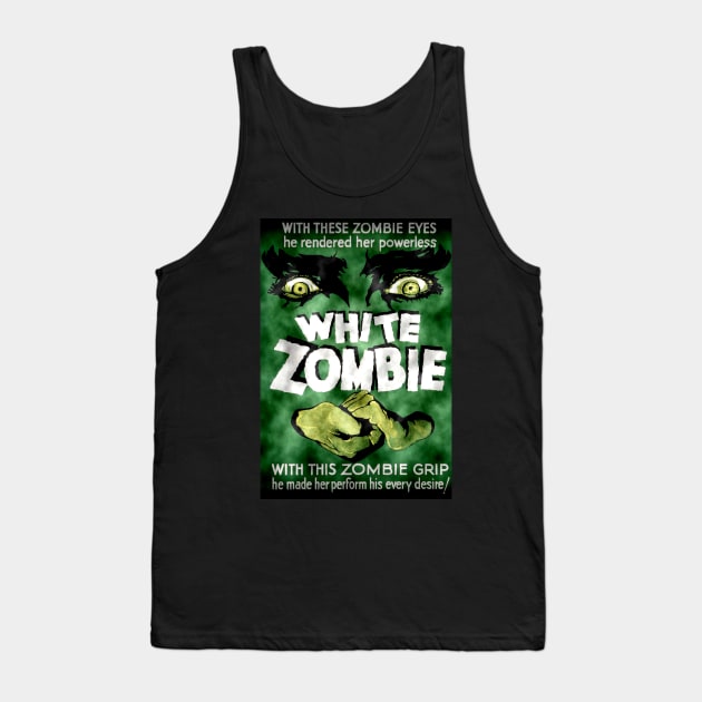 White Zombie - Bela Lugosi - 1932 - Dark Version. Tank Top by OriginalDarkPoetry